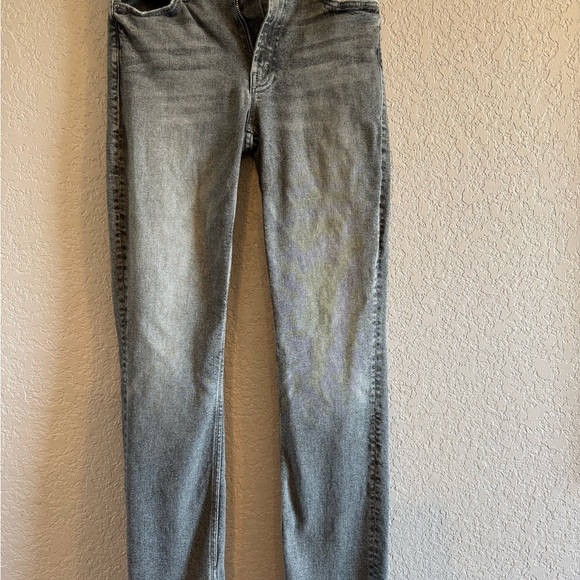 MOTHER Charcoal Denim Jeans - Picture 1 of 6